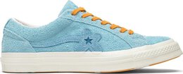 Converse: Голубые кроссовки  One Star Ox