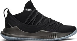 Under Armour: Чёрные кроссовки  Curry 5