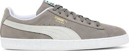 PUMA: Серые кроссовки  Suede Classic