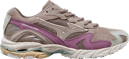 Mizuno: Серые кроссовки 