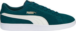 PUMA: Зелёные кроссовки  Smash V2