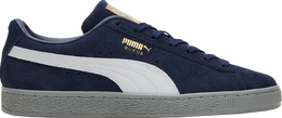 PUMA: Синие кроссовки  Suede Classic