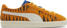 PUMA: Оранжевые кроссовки  Suede