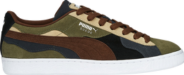 PUMA: Коричневые кроссовки  Suede