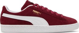 PUMA: Красные кроссовки  Suede