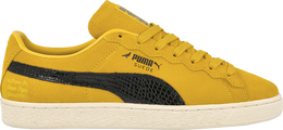 PUMA: Жёлтые кроссовки  Suede