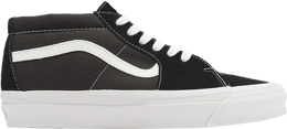 Vans: Чёрные кроссовки  Sk8