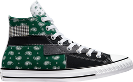 Converse: Зелёные кроссовки  Chuck Taylor All Star