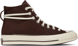 Converse: Коричневые кроссовки  Chuck 70