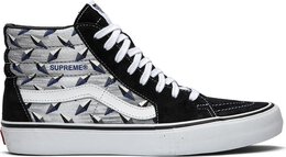 Vans: Чёрные кеды  Sk8-Hi Pro