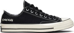 Converse: Чёрные кроссовки  Chuck 70 Ox