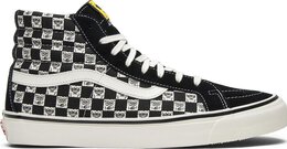 Vans: Чёрные кеды  SK8-Hi LX