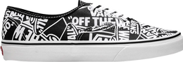 Vans: Чёрные кеды  Authentic