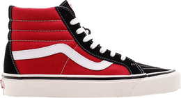 Vans: Красные кеды  SK8-Hi 38 DX