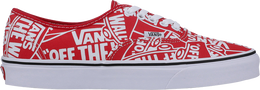 Vans: Красные кеды  Authentic