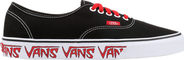 Vans: Красные кеды  Authentic