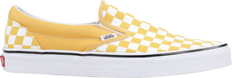 Vans: Жёлтые кеды  Classic Slip On