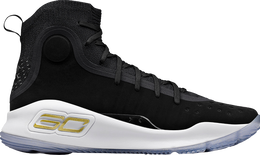 Under Armour: Чёрные кроссовки  Curry 4