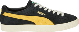 PUMA: Чёрные кроссовки  Suede