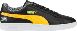 PUMA: Чёрные кроссовки  Smash V2