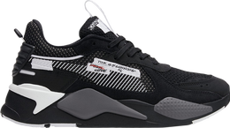 PUMA: Чёрные кроссовки  RS-X