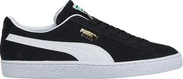 PUMA: Чёрные кроссовки  Suede