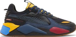 PUMA: Чёрные кроссовки  RS-X