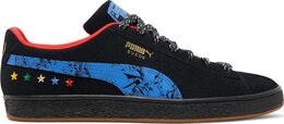 PUMA: Чёрные кроссовки  Suede