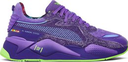 PUMA: Фиолетовые кроссовки  RS-X