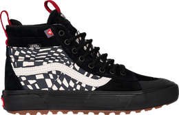 Vans: Чёрные кроссовки  Sk8-Hi