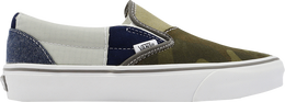 Vans: Зелёные кеды  Classic Slip On