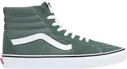 Vans: Зелёные кеды  Sk8-Hi