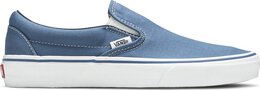 Vans: Синие кеды  Classic Slip On