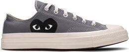 Converse: Серые кроссовки  Chuck 70