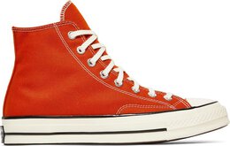 Converse: Оранжевые кроссовки  Chuck 70