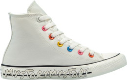 Converse: Бежевые кроссовки  Chuck Taylor All Star