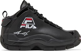 Fila: Чёрные кроссовки 