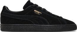 PUMA: Чёрные кроссовки  Suede Classic