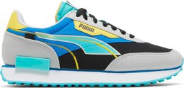 PUMA: Фиолетовые кроссовки  Future Rider Twofold