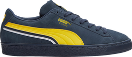 PUMA: Синие кроссовки  Suede