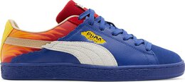 PUMA: Синие кроссовки  Suede