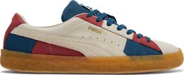 PUMA: Голубые кроссовки  Suede