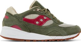 Saucony: Зелёные кроссовки  Shadow 6000