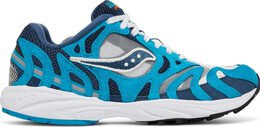 Saucony: Синие кроссовки  Grid Azura 2000