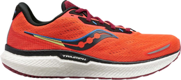 Saucony: Оранжевые кроссовки  Triumph 19