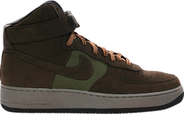 Nike: Зелёные кроссовки  Air Force 1 High