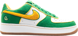 Nike: Зелёные кроссовки Air Force 1 Supreme