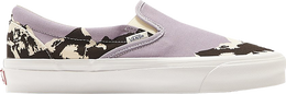 Vans: Фиолетовые кеды  Classic Slip On