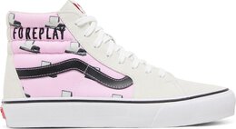 Vans: Розовые кеды  SK8-Hi LX