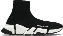 Balenciaga: Чёрные кроссовки  Speed.2